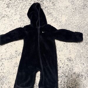 Nike Baby Black Fleece One Piece Suit
